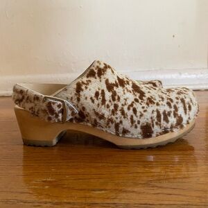 No.6 James Clog in Appaloosa Pony Size 36